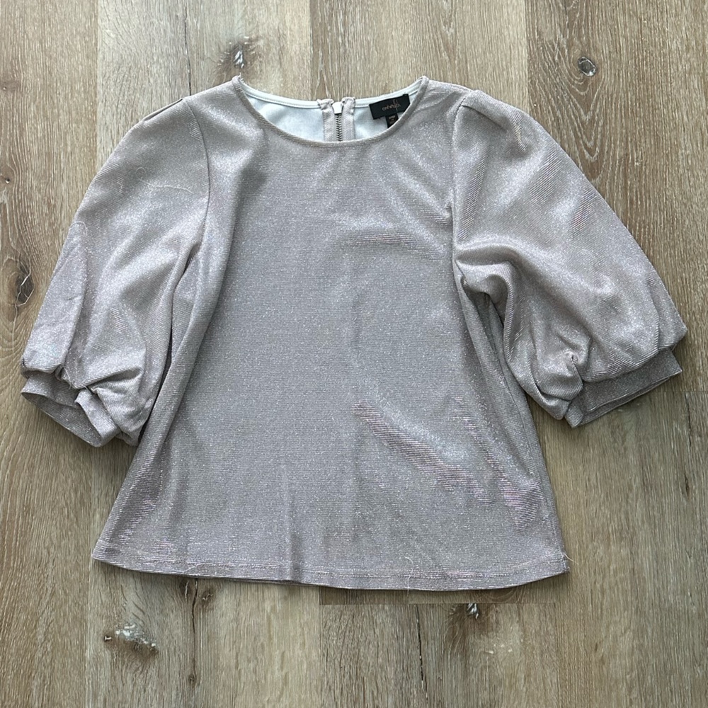 VICI shimmery top